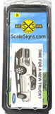 N Scale ScaleSigns.com 16271 Ford "Time for a New Truck" Truck #1 Billboard Sign