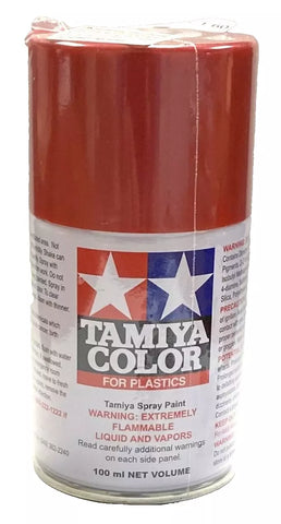 Tamiya 85018 TS-18 Metallic Red Spray Lacquer Paint 100ml Spray Can