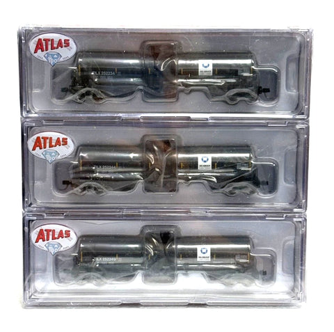 N Scale Atlas 50006172 IOI Group TILX Trinity 25,500-Gallon Tank Car Set