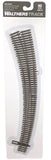 HO Scale Walthers 948-83063 Code 83 Left Hand 24" and 28" Radii Curved Turnout