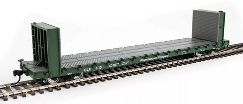 HO Scale Walthers 910-5881 Weyerhaeuser CLC 1110 60' PS Bulkhead Flatcar