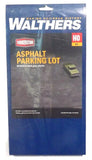HO Scale Walthers Cornerstone 933-3544 Gas Station Asphalt Parking Lot Kit