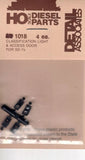 HO Scale Detail Associates 1018 Classification Light & Access Door for SD7 4 Pkg