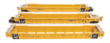 HO Walthers MainLine 910-55810 DTTX 785086 NSC Articulated 3-Unit 53' Well Car
