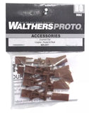 HO Scale Walthers Proto 920-2311 Cushion Car Coupler Pocket Kit (4) Cars