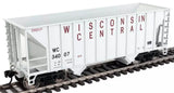 Walthers MainLine 910-56632 Wisconsin Central WC 34007 34' 100-Ton 2-Bay Hopper