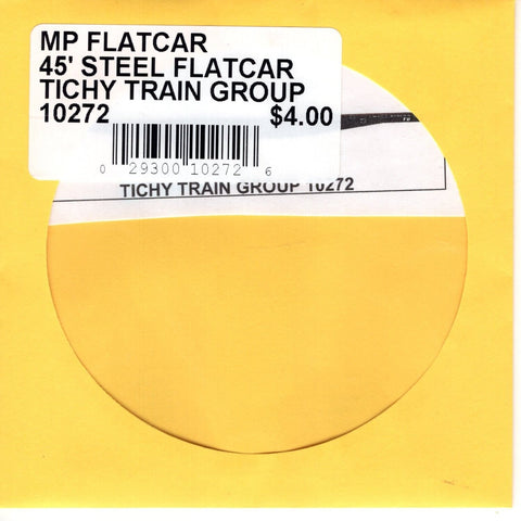 HO Scale Tichy Train 10272 MP Missouri Pacific 45' Steal Flatcar Decal Set