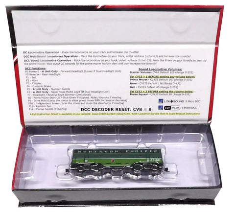 N Scale Intermountain 69733-03 Northern Pacific F7b 6510-B DCC Ready