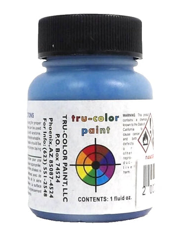 Tru-Color TCP-859 Flat GTW Grand Trunk Western Blue 1 oz Paint Bottle