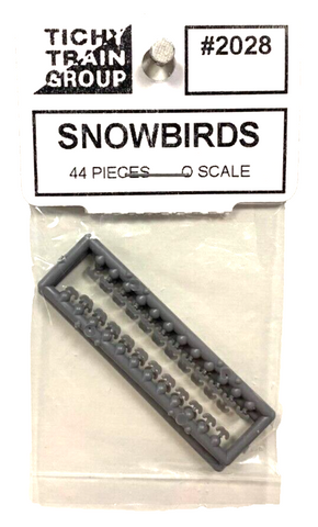 O Scale Tichy Train Group 2028 Snowbirds (44) pcs