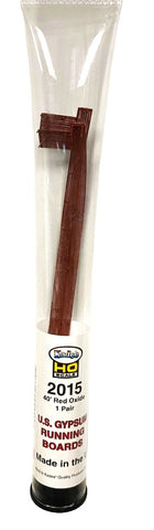 HO Scale Kadee #2015 40' U.S. Gypsum Boxcar Running Board Red Oxide (2 pcs)