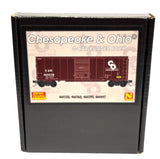 N Scale Micro Trains 98300230 Chesapeake & Ohio 40' Single-Door Boxcar 4-Pack