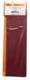 HO Scale Chooch 214-8623 Medium Dark Red Brick Wall Flexible Sheet 2-Pack