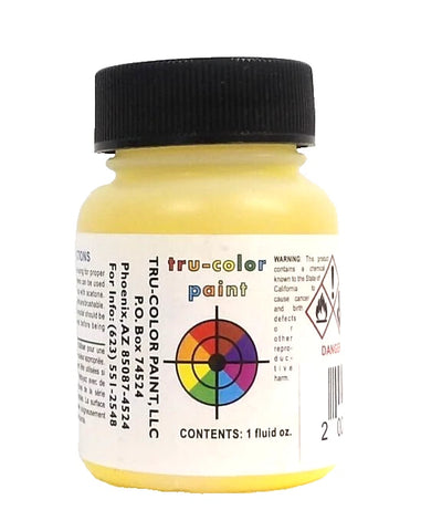 Tru-Color TCP-9394 Progress Rail Yellow for 3D Printed Models 1 oz Paint Bottle