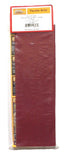 HO/S/O Scale Chooch 214-8625 Large Dark Red Brick Wall Flexible Sheet 2-Pack