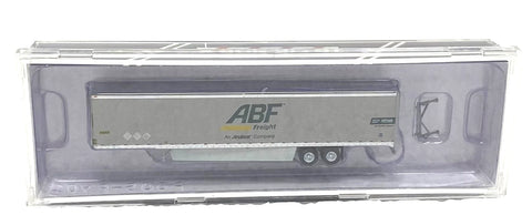 N Scale Trainworx 45393-04 ABF Freight Hyundai 53' Dry Van Semi Trailer w/Skirts