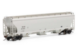 HO Scale Athearn G97163 General American Marks GCCX 81072 Trinity 3-Bay Covered Hopper