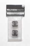 HO Scale Walthers Proto 920-2008 Bettendorf w/33" RP-25 Metal Wheels Trucks