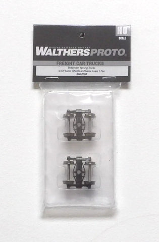 HO Scale Walthers Proto 920-2008 Bettendorf w/33" RP-25 Metal Wheels Trucks