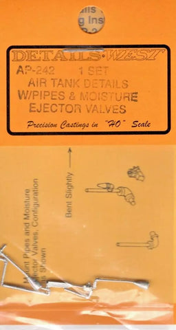 HO Scale Details West AC-158 Vapor Type Cab Roof Air Conditioner (Copy)