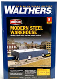 N Scale Walthers Cornerstone 933-3855 Modern Steel Warehouse Kit