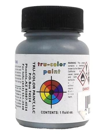 Tru-Color TCP-458 Matte Grimy Black 1 oz Paint Bottle