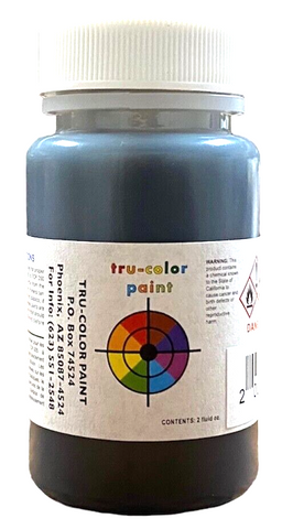 Tru-Color TCP-010-2 Black 2 oz Paint Bottle