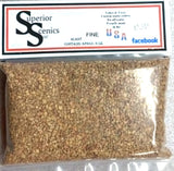 O Scale Superior Scenics Burnt Fine Ballast 6 oz Bag