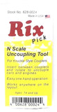 N Scale Rix Products 628-24 Rix Pick N Scale Uncoupling Tool pkg (2)