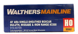 Walthers 910-40709 Duluth Missabe & Iron Range 3300 40' Single Sheathed Boxcar