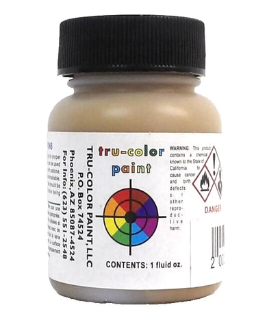Tru-Color TCP-857 Flat Natural Wood 1 oz Paint Bottle