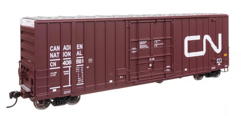 HO Scale Walthers Proto 920-101717 Canadian National 406581 50' Hi-Cube Boxcar