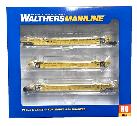 HO Walthers MainLine 910-55810 DTTX 785086 NSC Articulated 3-Unit 53' Well Car