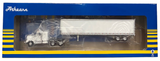 HO Scale Athearn 41087 White Kenworth Tractor & 45' Smooth Side Trailer