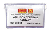 N Scale Micro Trains 6400011 Santa Fe ATSF 293246 57' 6" TOFC Intermodal Flatcar