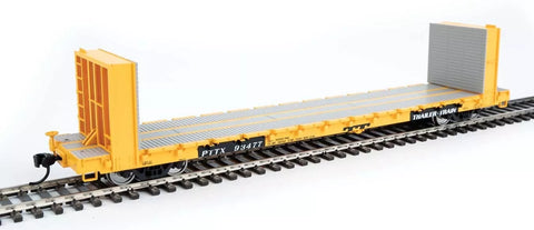 HO Scale Walthers 910-5879 Trailer Train PTTX 93477 60' PS Bulkhead Flatcar