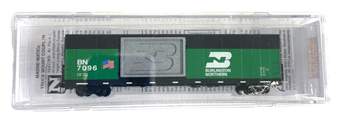 Share N Micro Trains 10200851 Burlington Northern Honoring Mergers of Class 1 Boxcar