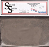 N Scale Superior Scenics Rusty Battleship Ultra Fine Ballast 6 oz Bag