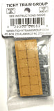 HO Scale Tichy Train Group 8052 6/6 Double-Hung Masonry Window 34 x 67" pkg (6)