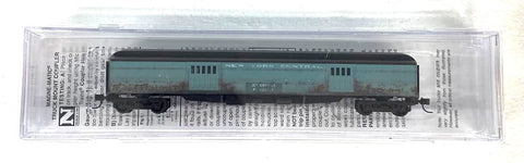 N Scale Micro Trains 14744610 Penn Central 28147 MOW ex-NYC 70' Baggage Car
