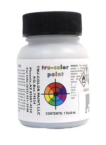 Tru-Color TCP-9256 Light Primer for 3D Printed Plastic Models 1 oz Paint Bottle