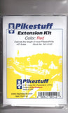 HO Scale Pikestuff 541-0142 Extension Kit Color: Red