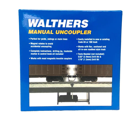 HO Scale Walthers Controls 942-104 Manual Uncoupler