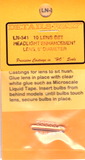HO Scale Details West LN-341 Headlight Enhancement Lens, 6" Diameter 10 Lens Set