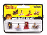 HO Scale Woodland Scenics A1963 Sun Tanners Figures (6) pcs
