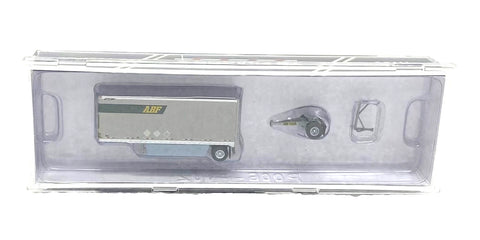 N Scale Trainworx 42893-04 ABF 28' Pup Van Trailer with Converter Dolly