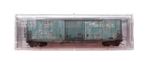 N Scale Micro Trains 180144470 Pittsburgh & Lake Erie P&LE 23841 50' Boxcar