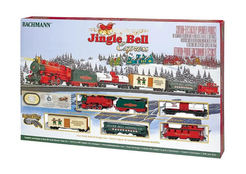 HO Scale Bachmann 724 Jingle Bell Express Train Set with E-Z Track