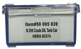 N Scale Atlas 50005839 HSRX 3374 High Sierra 31,000-Gallon Crude Oil Tank Car