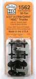 HO Scale Kadee #1562 ASF A-3 Ride Control 50-Ton Self Centering Trucks